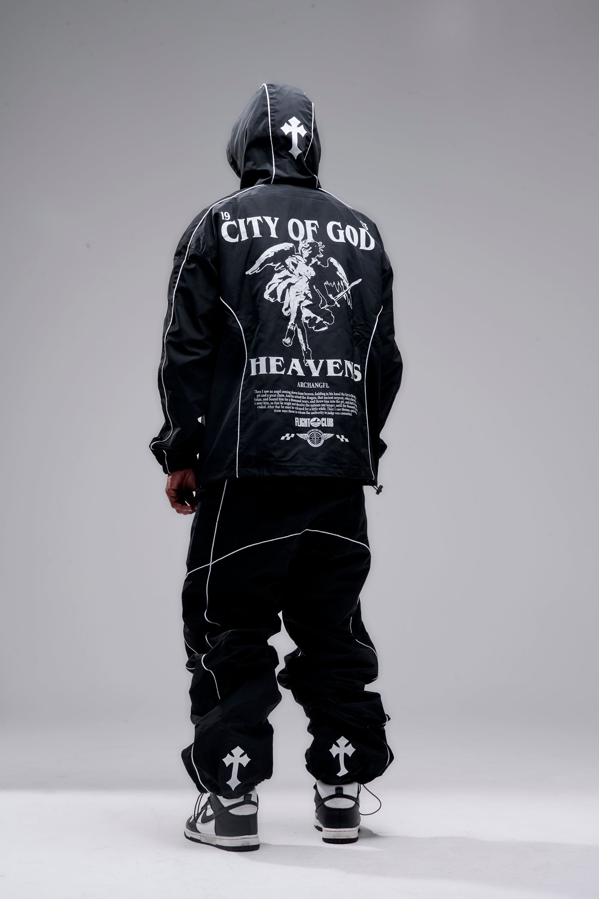 Heavens COG Black Archangel Tracksuit